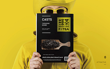 台州绯茶品牌设计